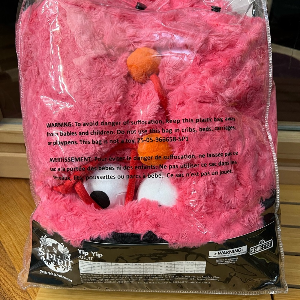 Spirit Pink Furry Yip Yip Costume - Picture 2 of 5